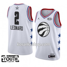 Dres Toronto Raptors Kawhi Leonard 2 2019 All-Star Jordan Brand Bijela Swingman - Dječji